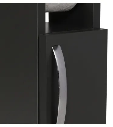 Szekrény WC-papír tartóval STAR 65x15 cm antracit