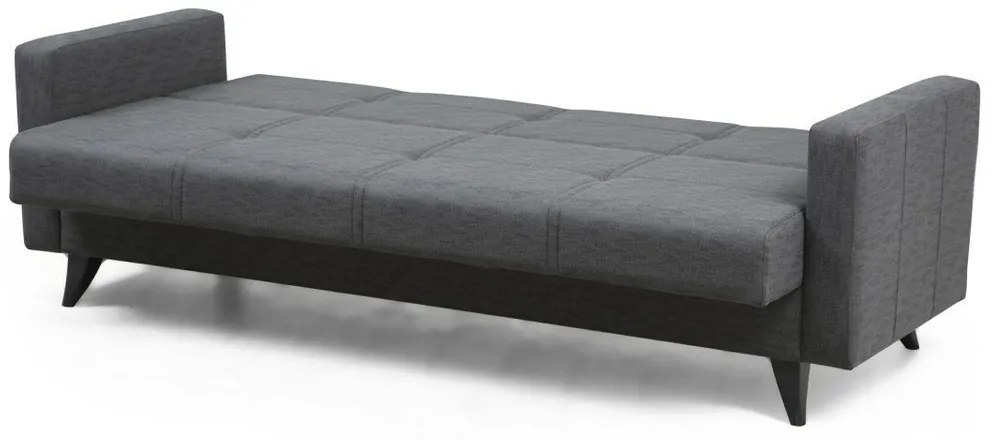 Polya 3 Dark Grey kinyitható kanapé