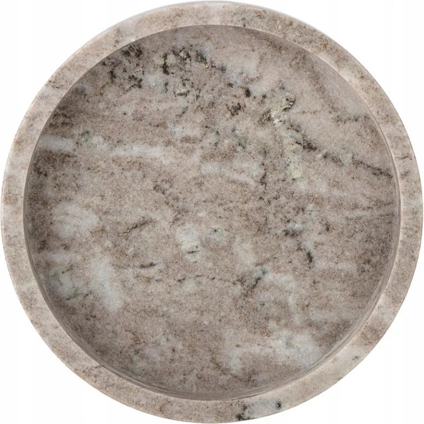 Bloomingville Ivette Márvány Alátét Tálca 20 cm Szürke Márvány