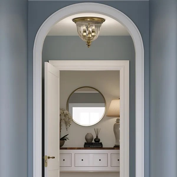 Hinkley - Mennyezeti lámpa CAMBRIDGE 3xE14/60W/230V arany