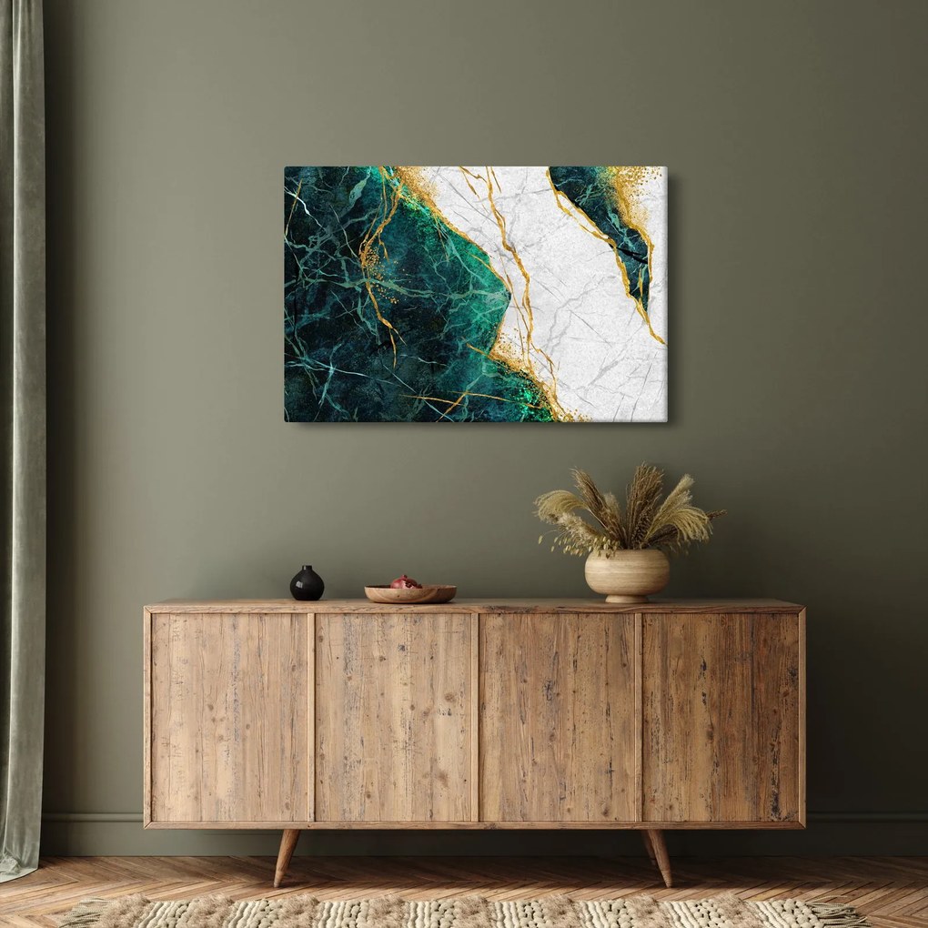Kép - Türkiz márvány (90x60 cm)