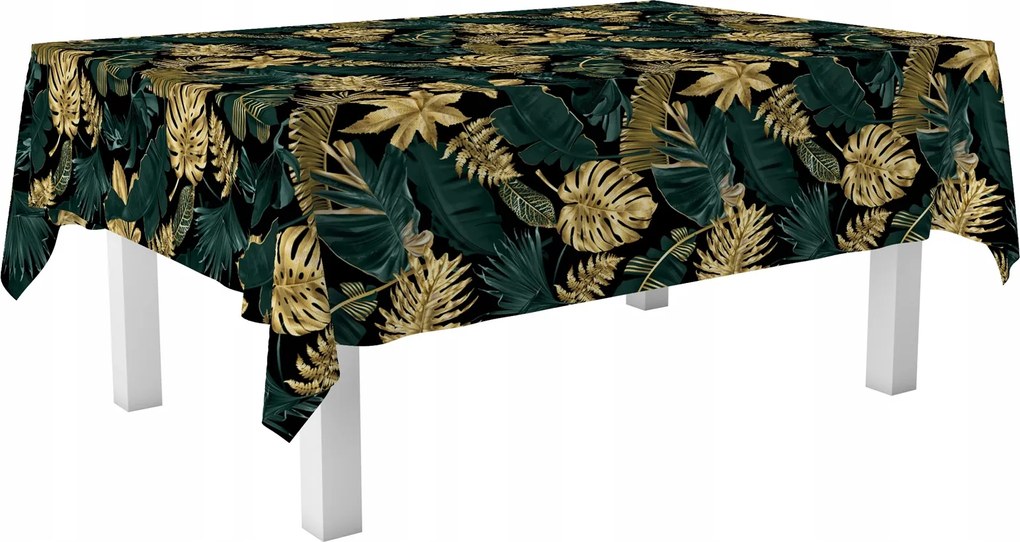 Abrosz Dekoratív 140X240 Minta Zöld Levelek