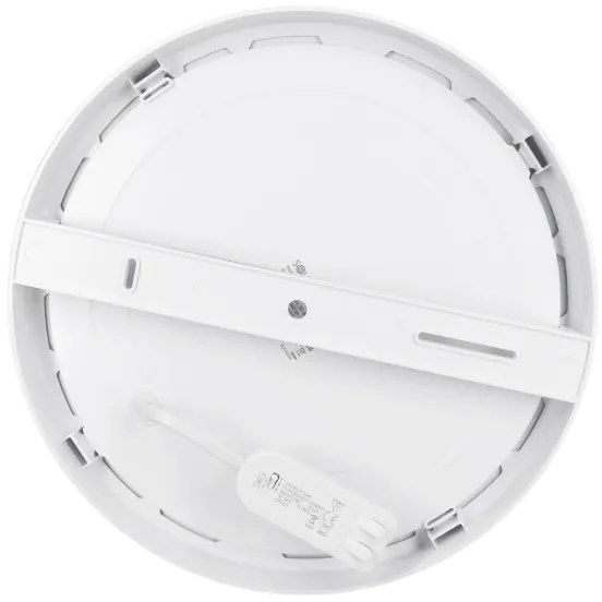 Solight WD244-W - 2 az 1-ben LED-panel 24W/230V 3000/4000/6000K, átmérő 30 cm, IP54, fehér