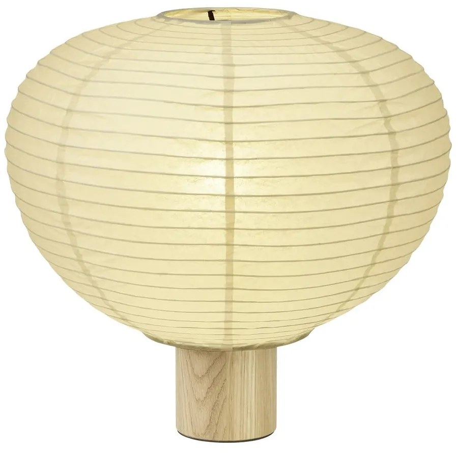 Fehér asztali lámpa papír búrával (magasság 32 cm) Kami – Blomus