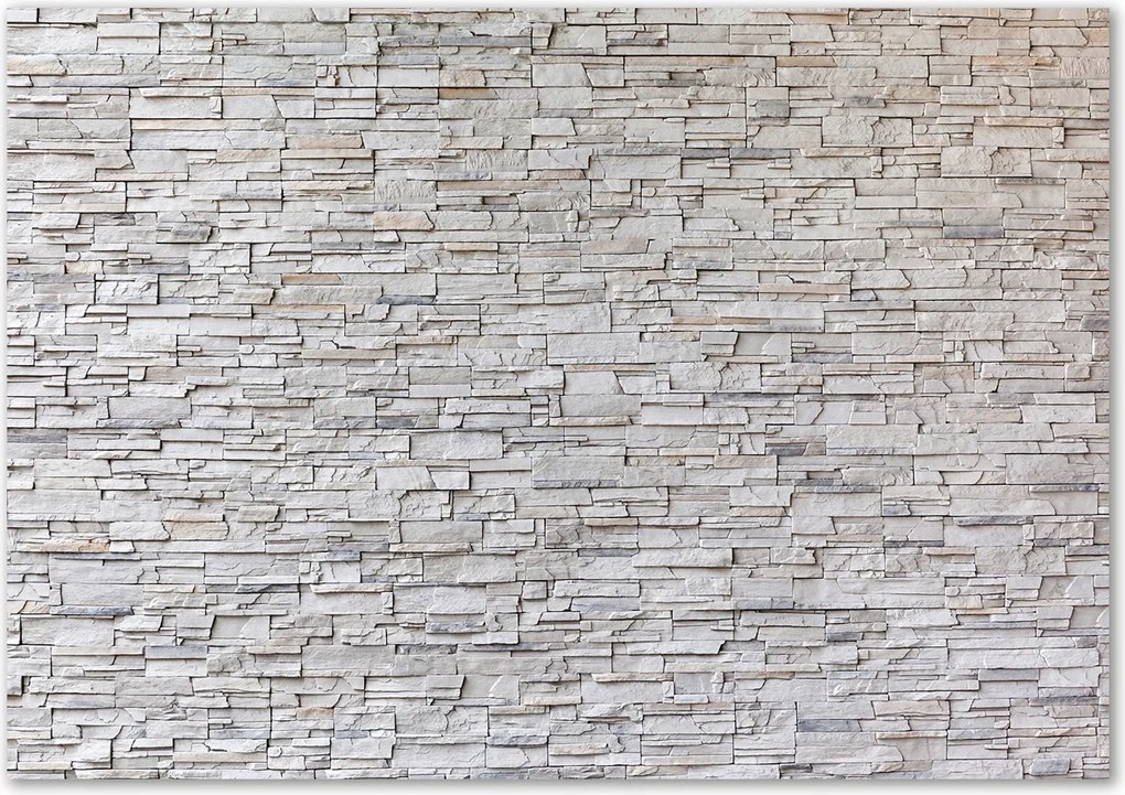 Üveg konyhai panel Kő fal Ragasztó Ingyenes