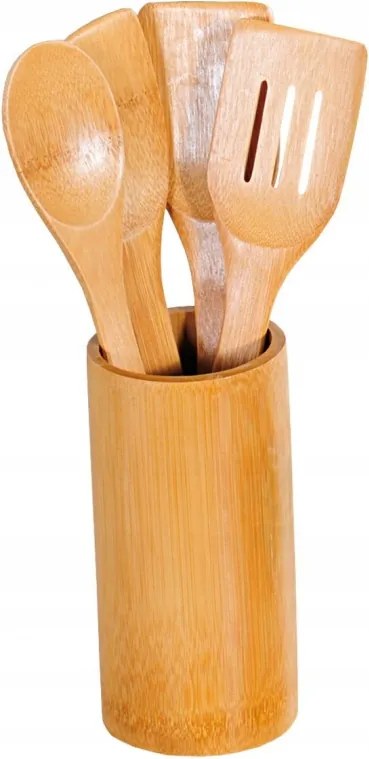 5 db bambusz konyhai eszköz készlet