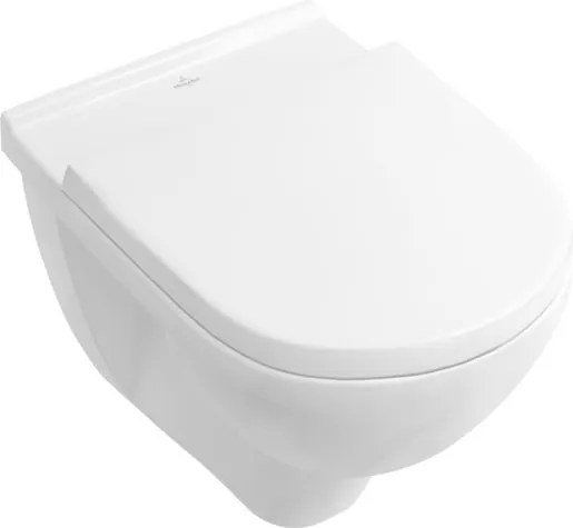 Villeroy &amp; Boch O.novo wc soft close ülőkével felakasztható fehér fényes felülettel hátsó kifolyással 5660HRR1