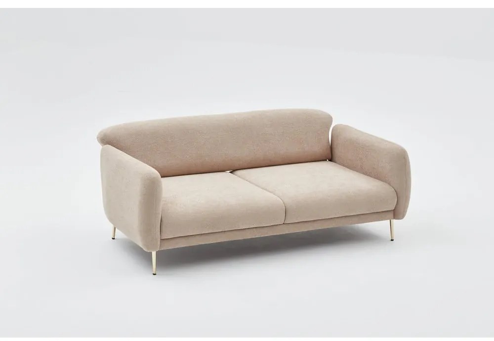 Bézs kinyitható kanapé 210 cm Simena – Balcab Home