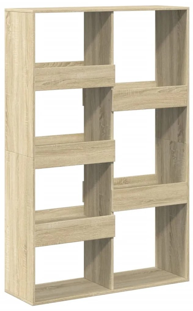 sonoma tölgy színű szerelt fa térelválasztó 100 x 33 x 155,5 cm