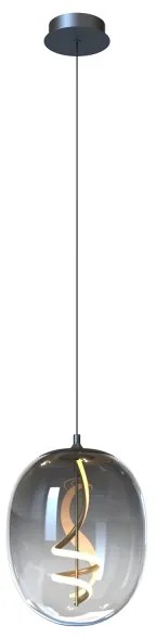 ONLI - LED Csillár zsinóron LILLY LED/12W/230V 4000K fekete