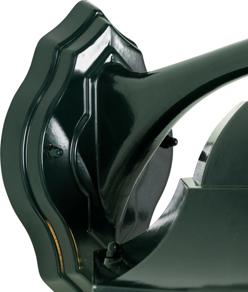 Klasszikus kültéri fali lámpa sötétzöld IP44 - New Orleans le