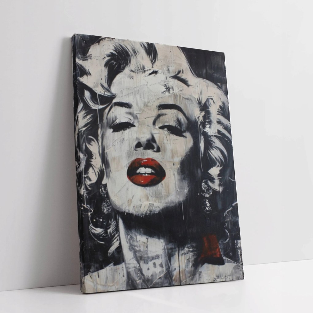 Marilyn Monroe vászonkép falikép a ház nappali szobájába 60x80