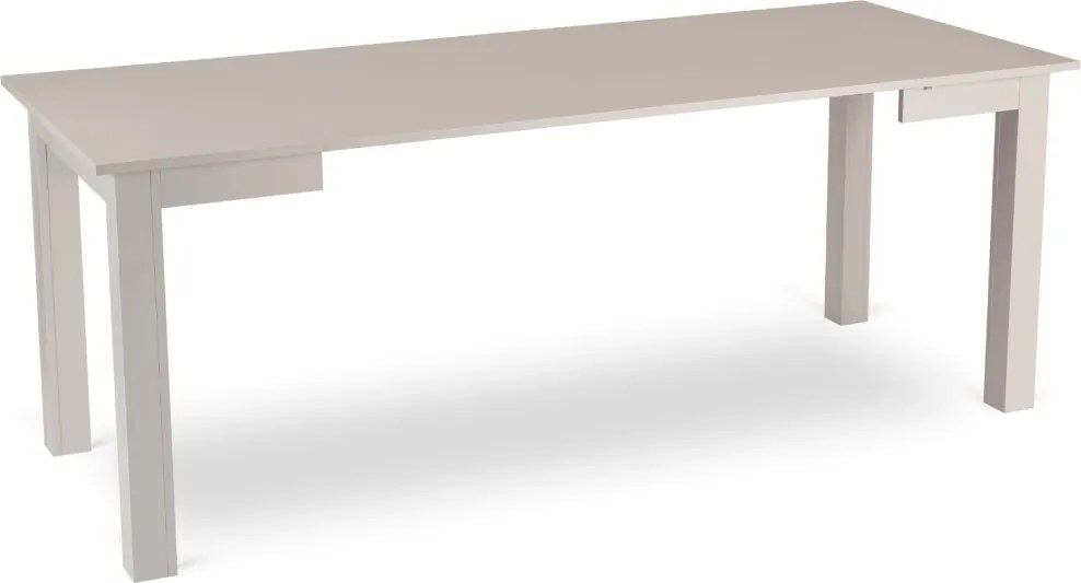 Modern bővíthető étkezőasztal BEN 80–200 cm kasmír