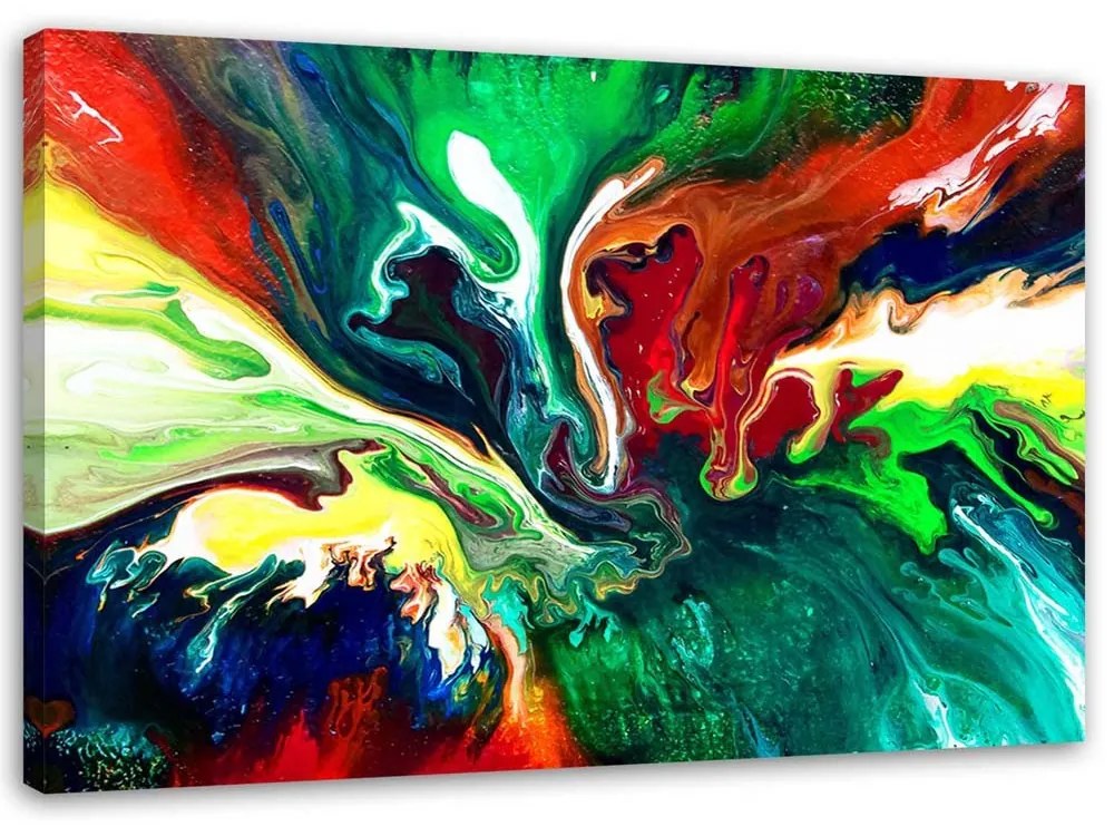 Gario Vászonkép Folyékony absztrakció Méret: 90 x 60 cm