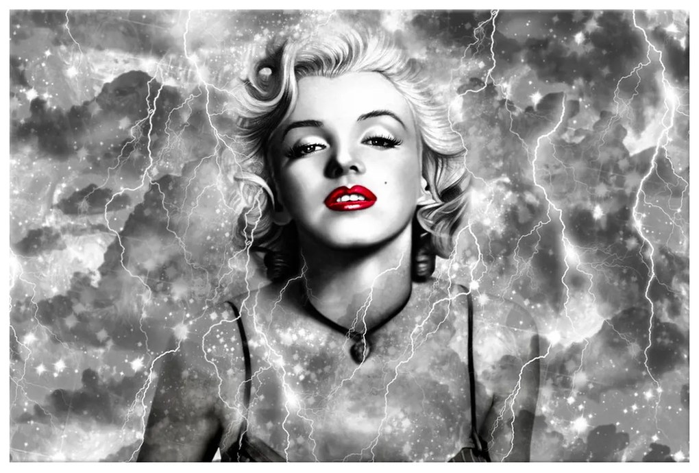 Gario Vászonkép Felvillanyozó Marilyn Monroe Méret: 90 x 60 cm