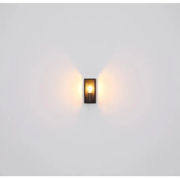 Globo 31982S - Kültéri fali lámpa LOGANA 1xE27/60W/230V IP44 fekete