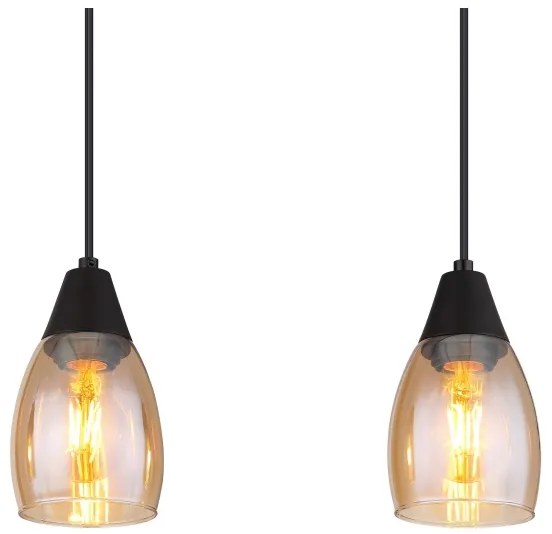 Globo 15705-3H - Csillár zsinóron REID 3xE27/15W/230V