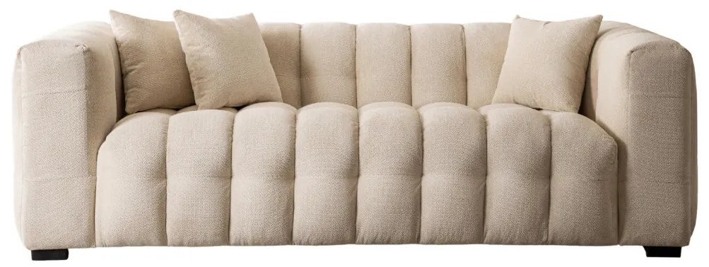 Sofa MODERNO 3S Trzyosobowa Kremowa