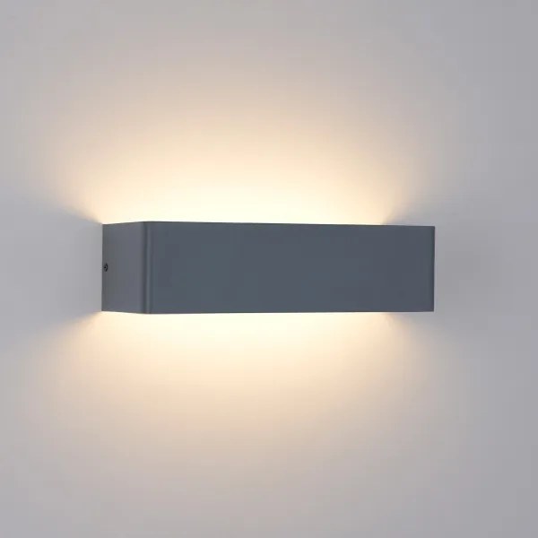 Brilagi -LED kültéri fali lámpa DONNANI LED/12W/230V 30 cm antracit IP44