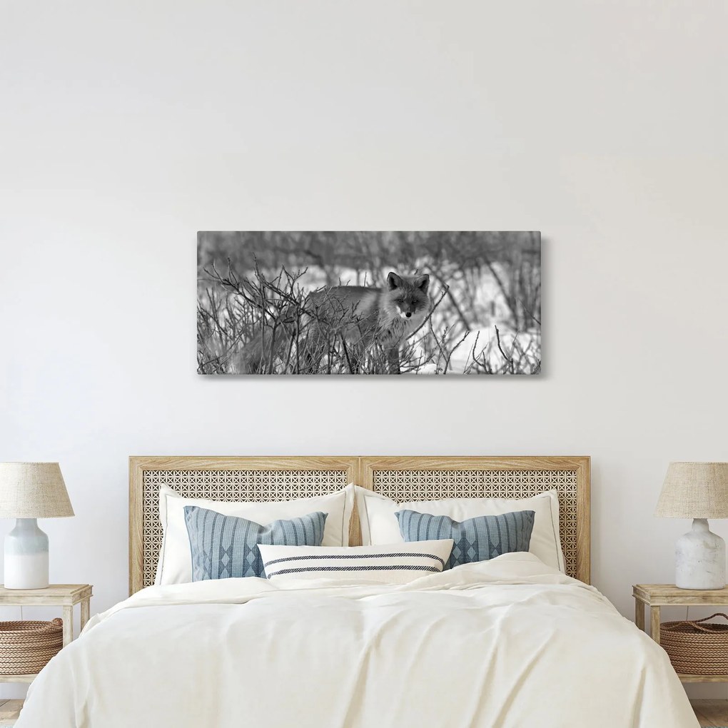 Kép - Róka télen (120x50 cm)