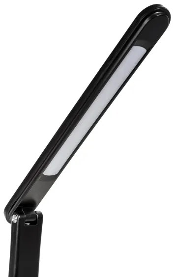 LEDRGBW Dimmelhető asztali lámpa power bank funkcióval LED/12W/5V 2800-6000K fekete