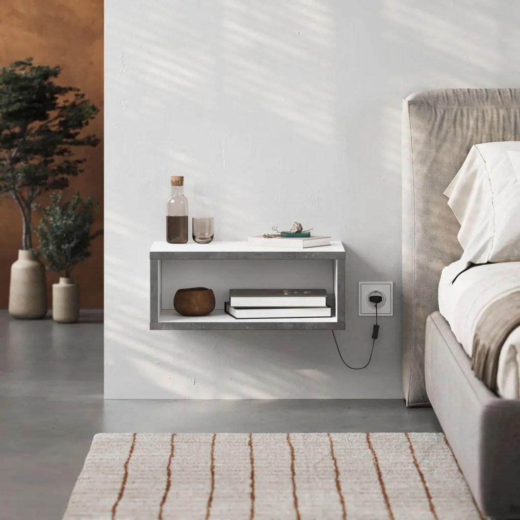 Brik - White, Retro Grey