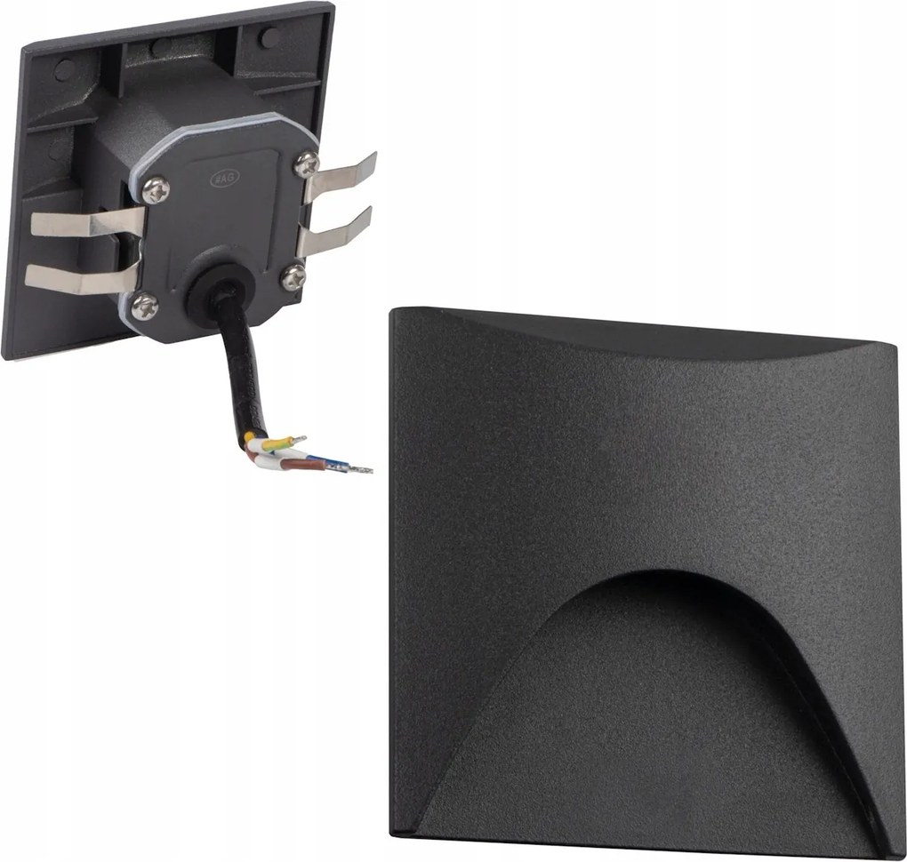 LED-es lépcsővilágító dekoratív kültéri Exin 230 50lm Semleges IP65 Szürke