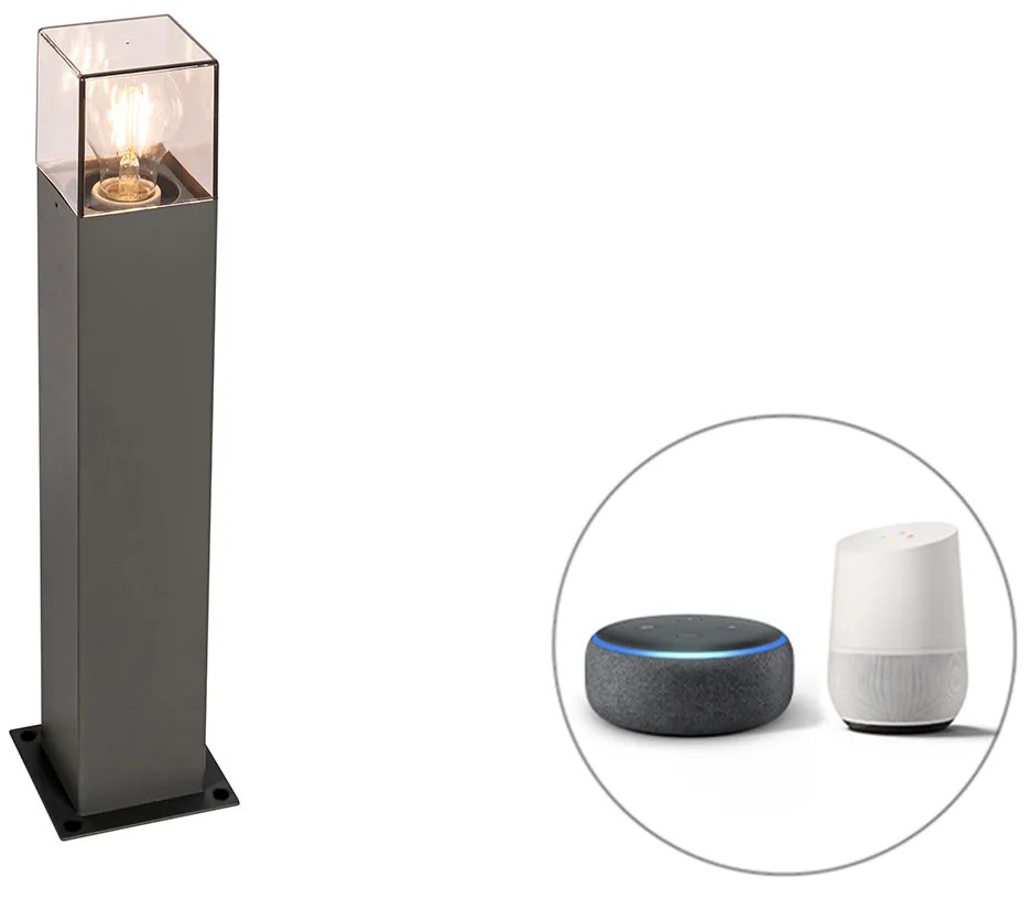Okos álló kültéri lámpa antracit 50 cm, Wifi-vel - Denmark