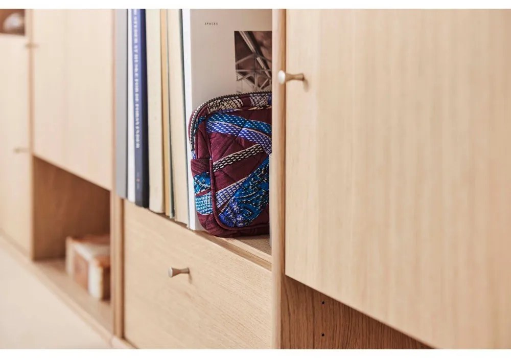 Alacsony komód tölgyfa dekorral 267x61 cm Mistral - Hammel Furniture