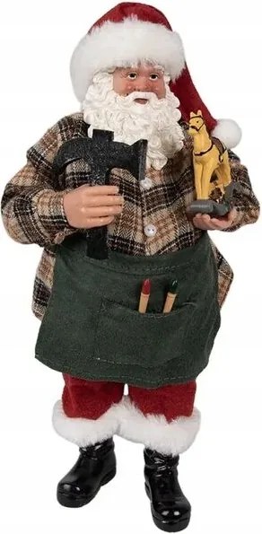 Karácsonyi dekoráció Mikulás szerelő