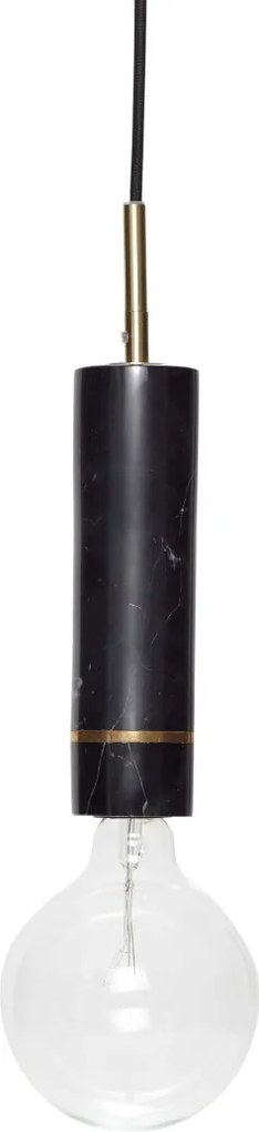 Elegant függeszték lámpa fekete márványból, Hübsch