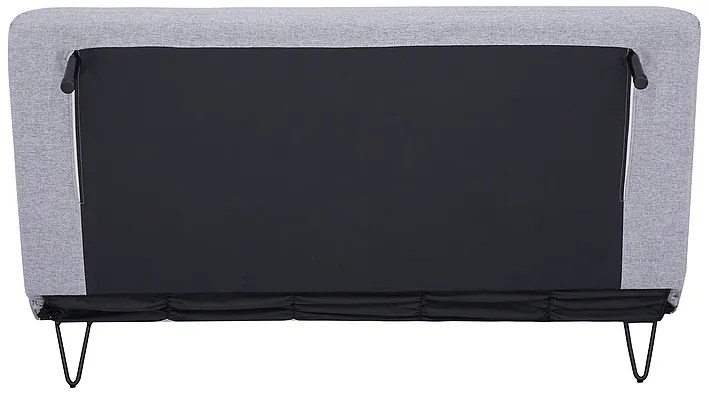 Szürke kihúzható kanapé ZENIA