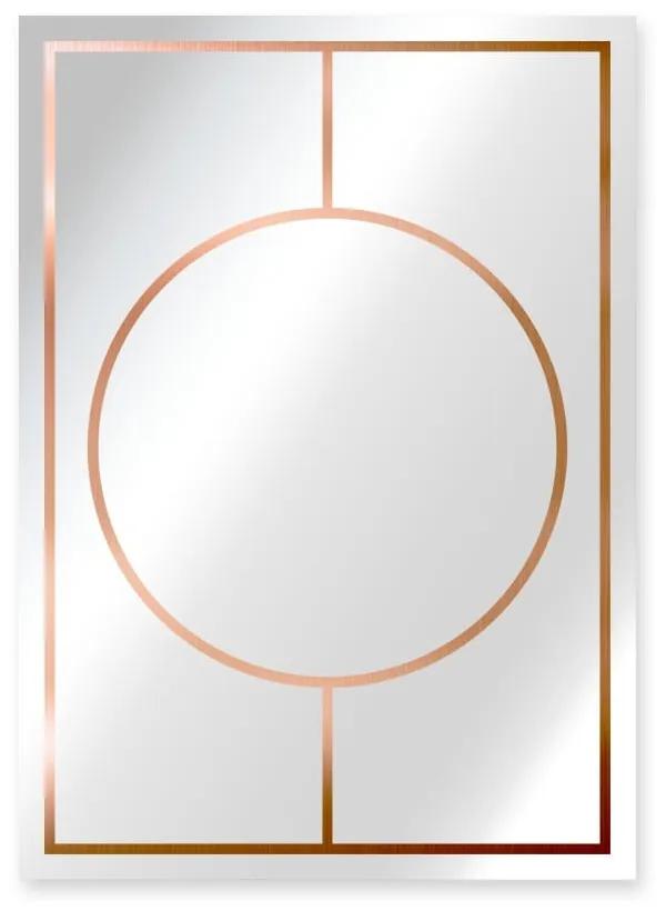 Espejo Copper falitükör, 50 x 70 cm - Surdic
