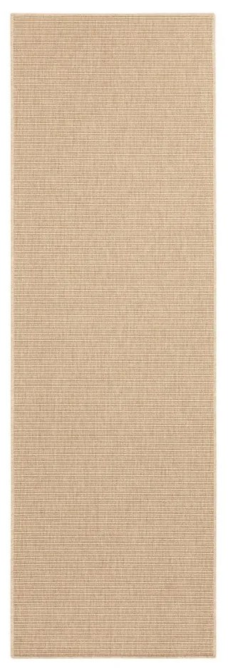 Nature bézs futószőnyeg, 80 x 350 cm - BT Carpet