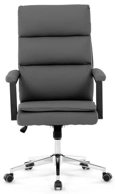 Irodai szék szürke műbőrrel. KA-D8104 GREY
