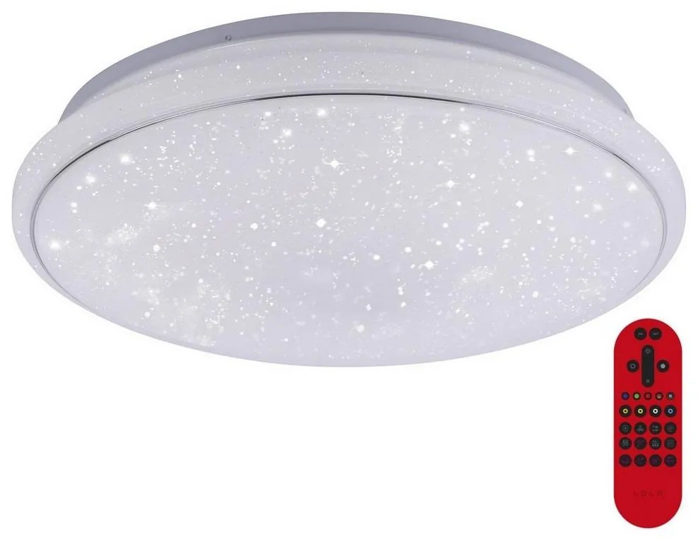 Leuchten Direkt 14743-16 - LED RGB Dimmelhető lámpa JUPI LED/28W/230V + távirányító