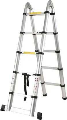 Teleszkópos létra 2 x 1,6 m, XS