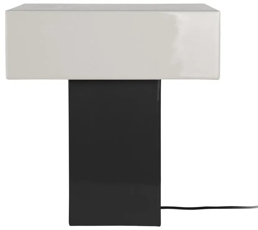 Fekete asztali lámpa (magasság 35 cm) Grato Recto – Leitmotiv