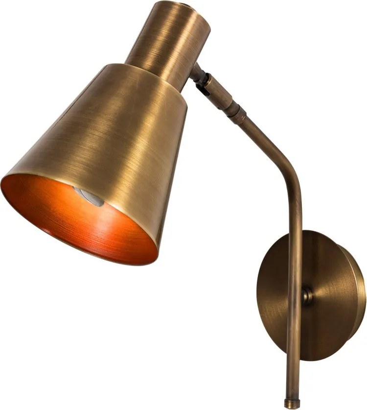 Sivani MR-663 vintage réz fém falilámpa