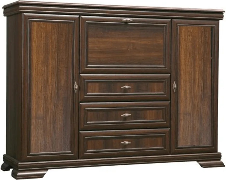 komód bárszekrénnyel, samoa king, KORA KK6P