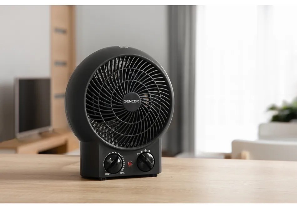 Sencor SFH 7021BK forrólevegős ventilátor