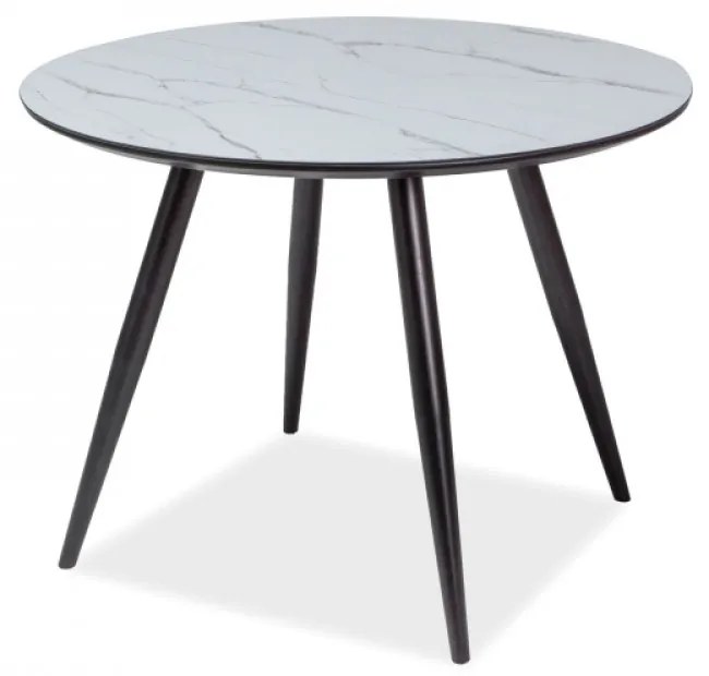 Ideal étkezőasztal márványos 100cm