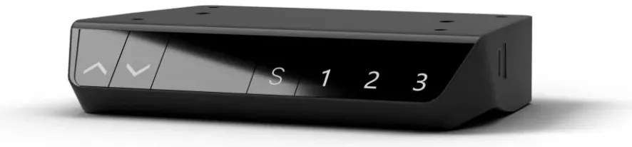 Elektromosan állítható magasságú íróasztal 138x67cm Craft tölgy / fehér | LVN System Control Flex+