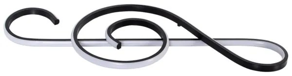 LED Csillár zsinóron LED/18W/230V 3000K fekete