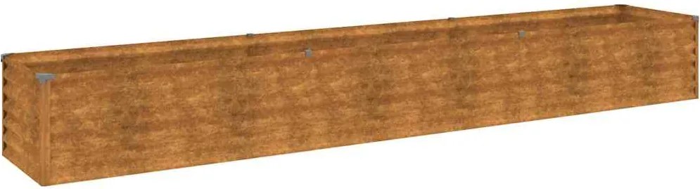 vidaXL Corten acél kerti magaságyás 291 x 50 x 36 cm