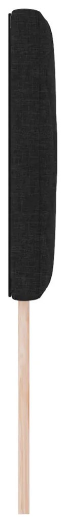 Fejtámla LED -es lámpákkal fejtámlával Fekete 80 cm szövet