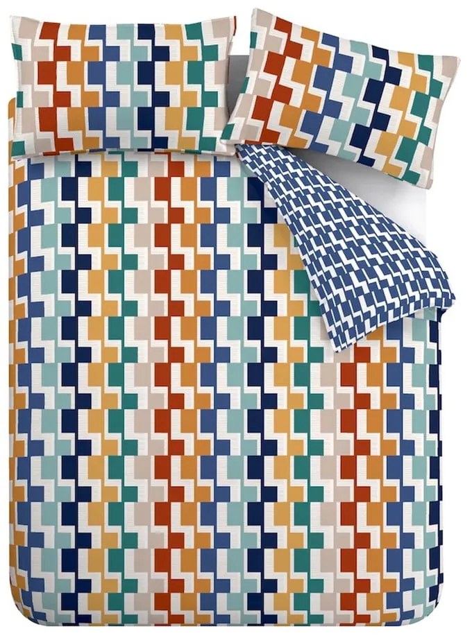 Egyszemélyes ágyneműhuzat 135x200 cm Bryson Geo – Catherine Lansfield