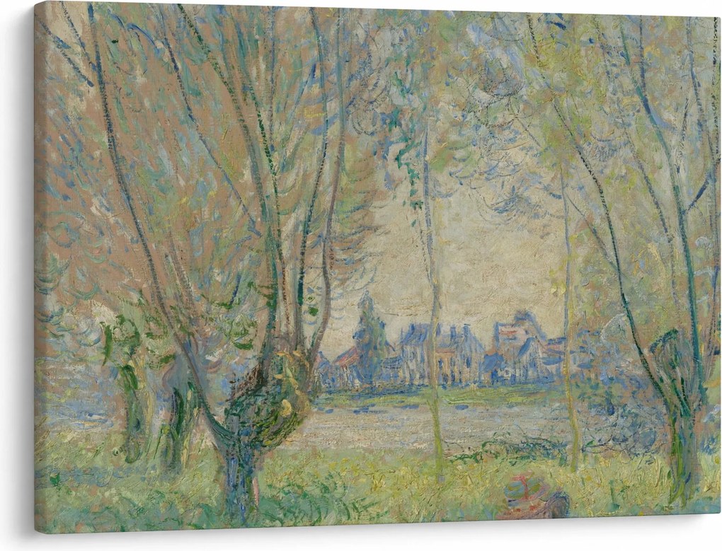 Kép - Claude Monet, Woman Seated under the Willows, reprodukciók (70x50 cm)