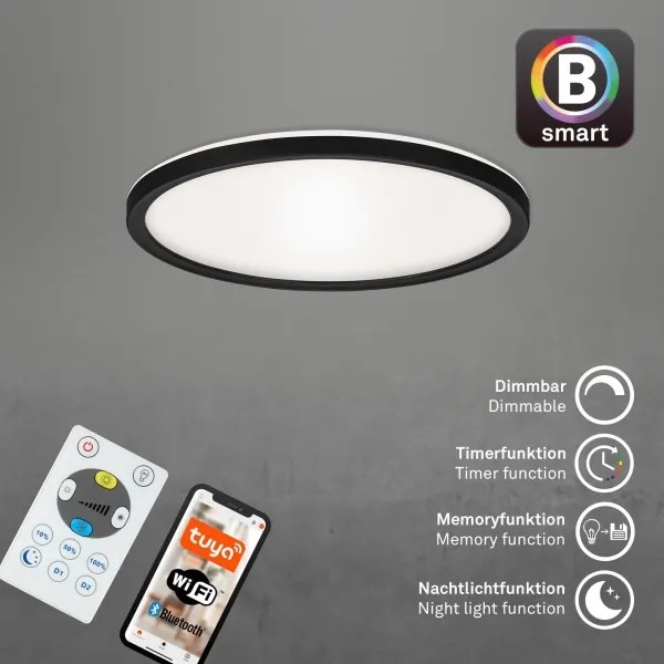 Briloner 7058-015 - LED Dimmelhető lámpa SLIM LED/18W/230V Wi-Fi Tuya + + távirányító