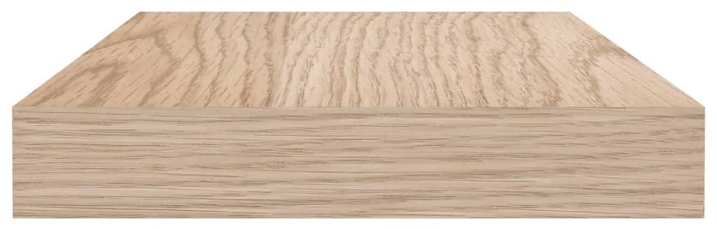 szerelt fa függőpolc 90 x 23,5 x 4 cm